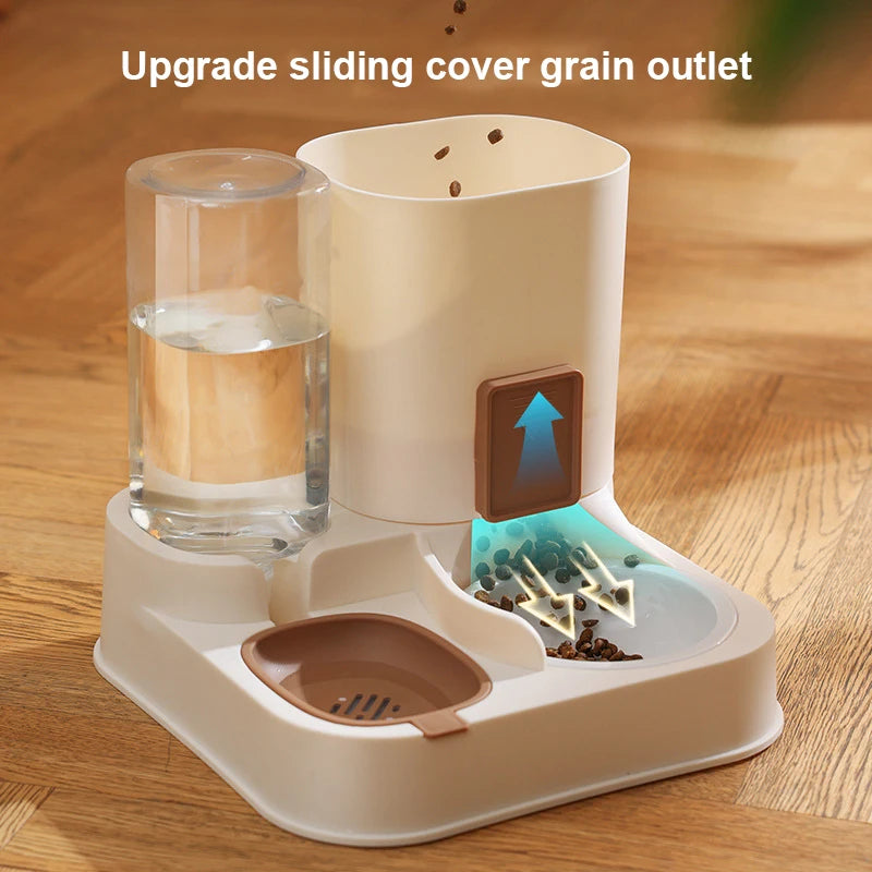 Kimpets Pet Cat Automatic Feeder Drinking Water