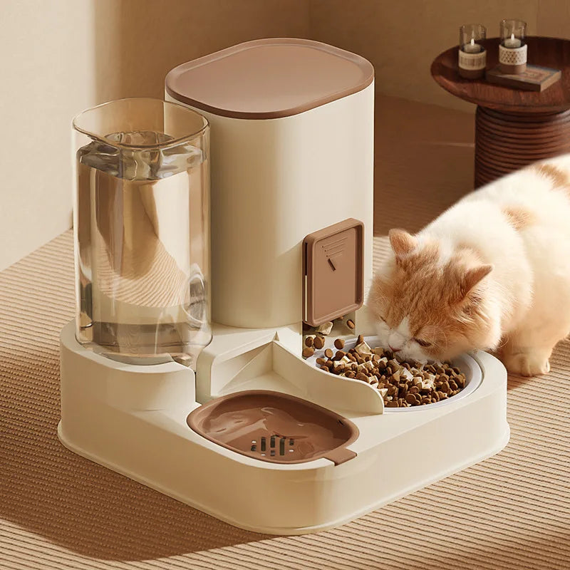 Kimpets Pet Cat Automatic Feeder Drinking Water