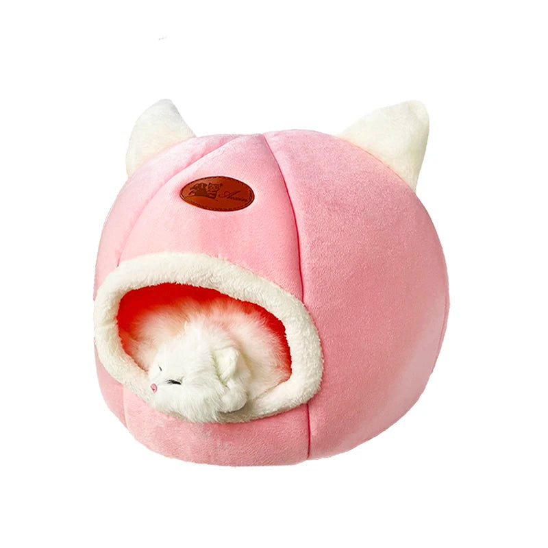 New Deep Sleep Comfort In Winter Cat Bed Iittle